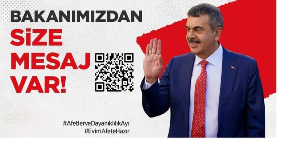 Afet ve Dayanıklılık Ayı..